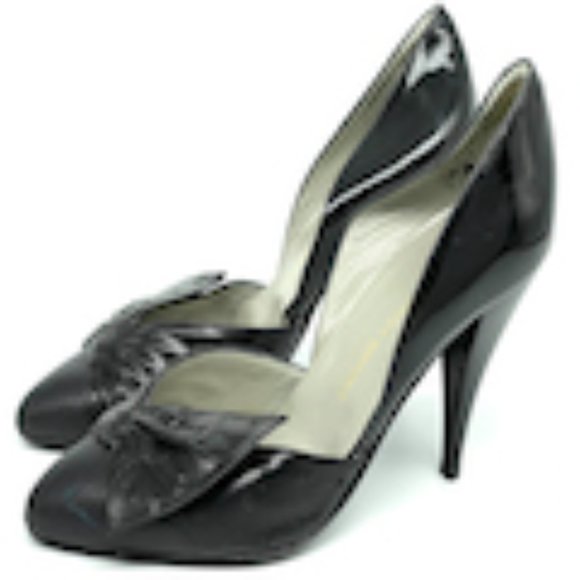 BLACK HIGH HEELS - Picture 1 of 11